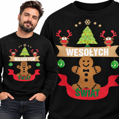 BLUZA ŚWIĄTECZNA PIERNIK